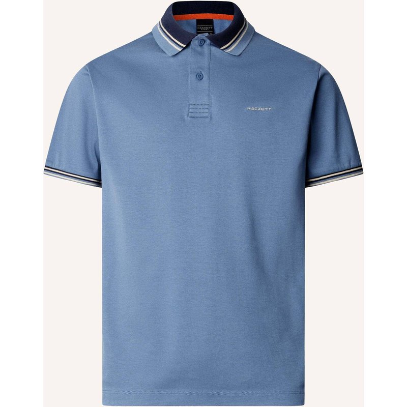 Hackett London Poloshirt Hs Members Collar Polo blau