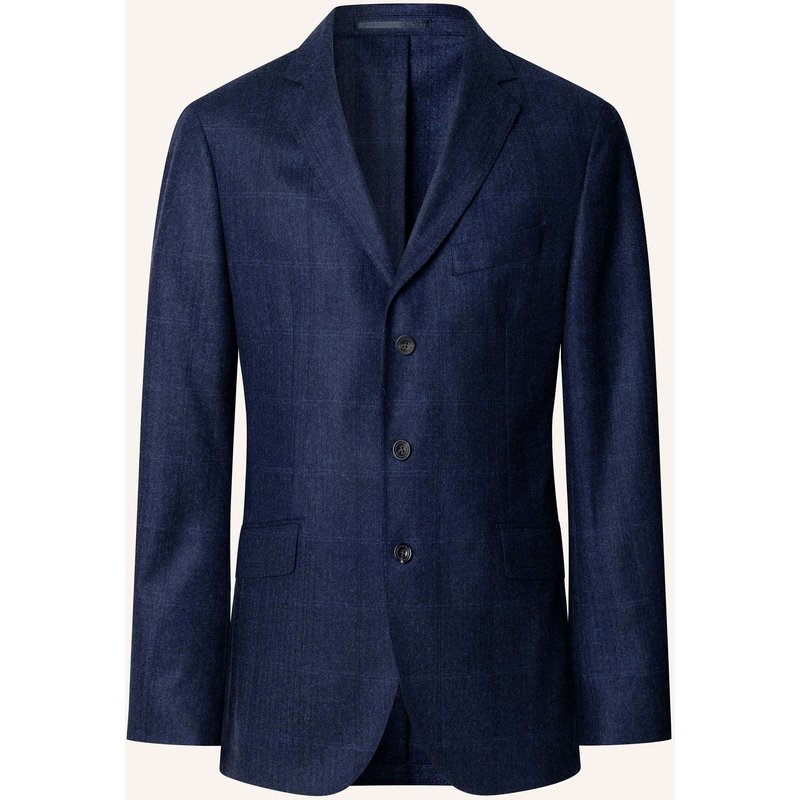 Hackett London Anzug Sr Wl Cash Wpane blau