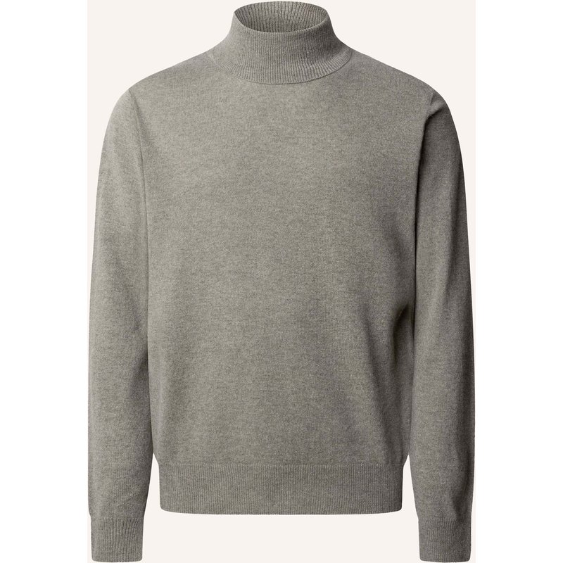 Hackett London Pullover Sr Cashmere Roll Neck gruen