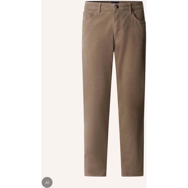 Hackett London Jogginghose Moleskin 5pkt beige