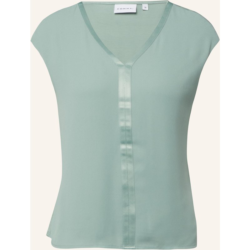 Comma T-Shirt blau