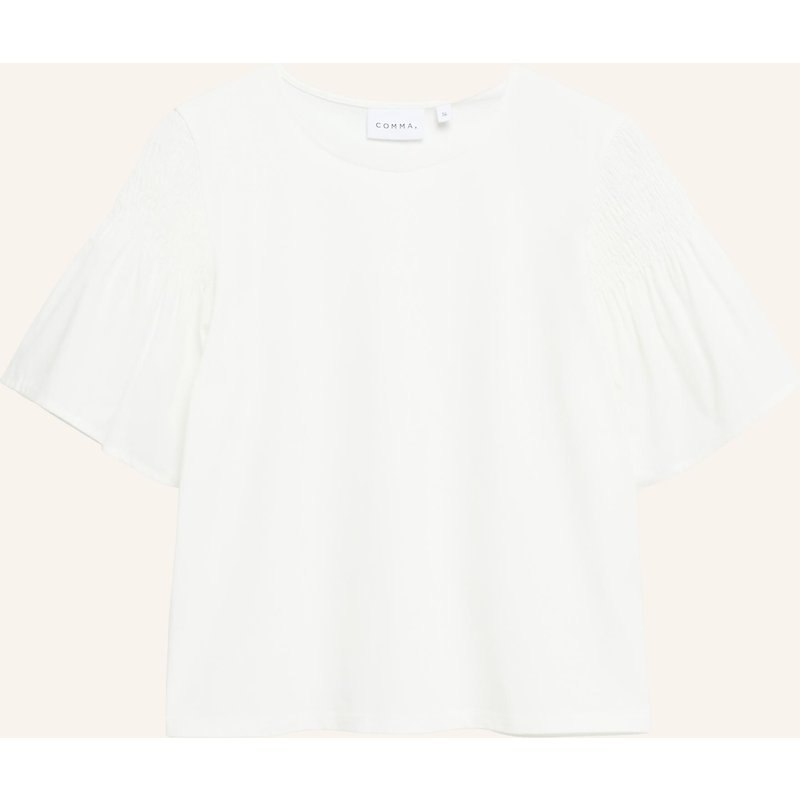 Comma T-Shirt weiss