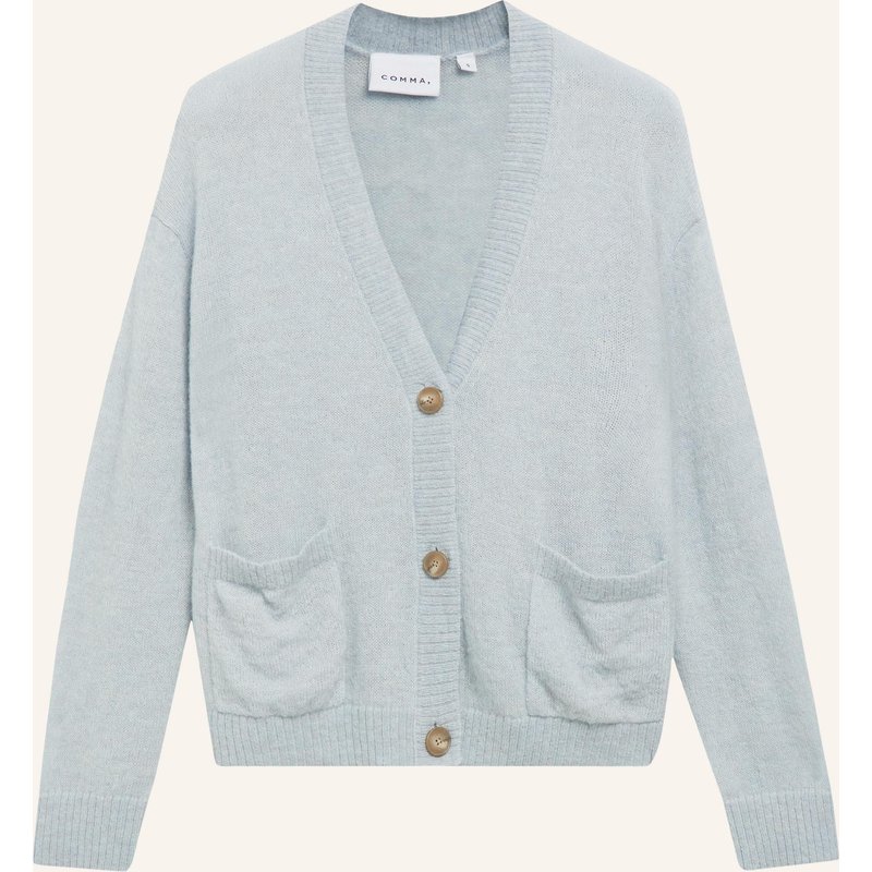 Comma Strickjacke blau