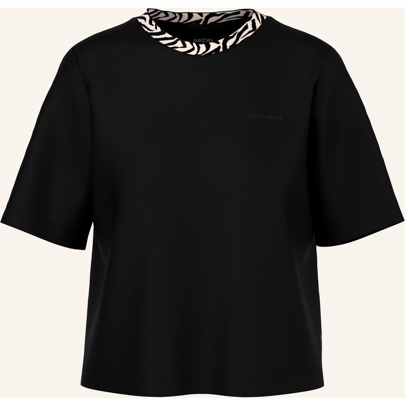 Marc Cain T-Shirt Mit Schmucksteinen schwarz