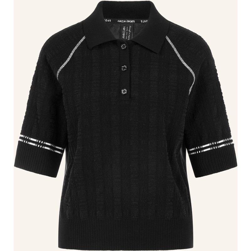 Marc Cain Poloshirt schwarz