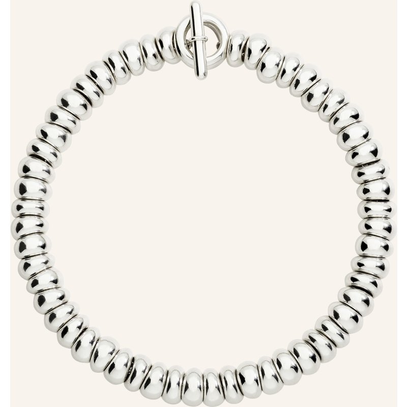 Dodo Armband Rondelle silber