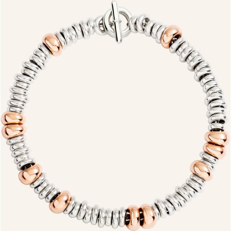Dodo Armband Rondelle silber