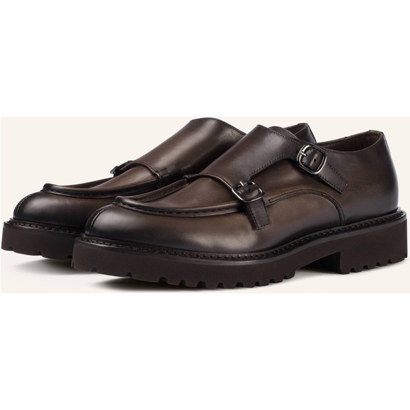 Doucal's Monkstraps Phila braun