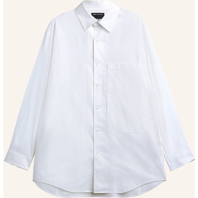 Y-3 Y-3 Sporty Cotton Shirt weiss