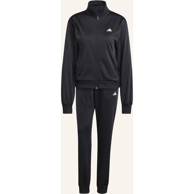 Adidas Essentials Feel Cozy Trainingsanzug schwarz