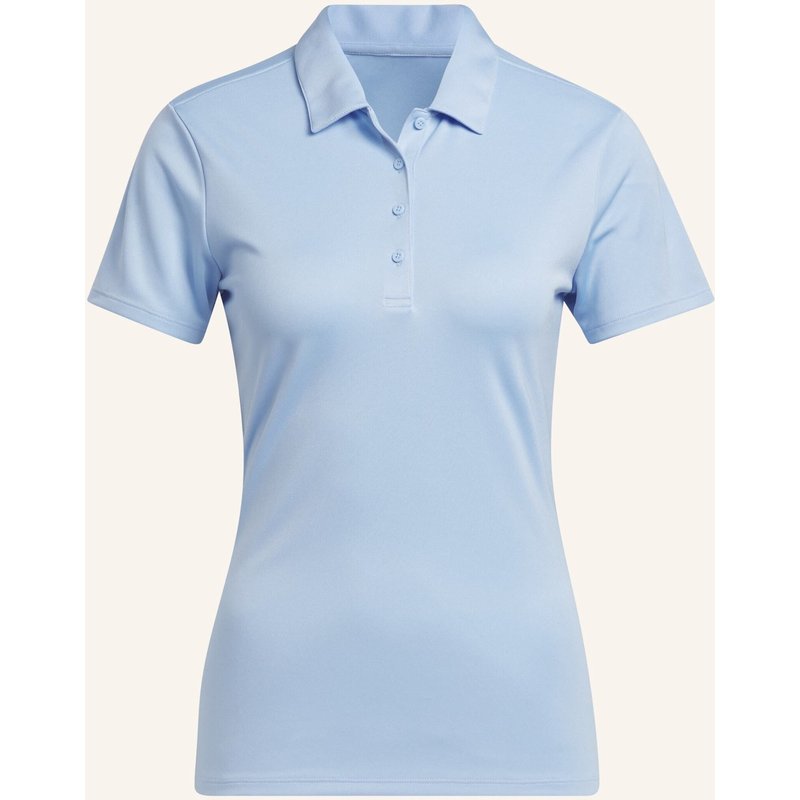 Adidas Solid Performance Short Sleeve Poloshirt Für Damen blau