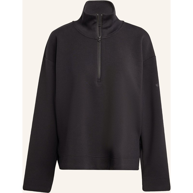 Adidas Troyer Soft Lux Quarter Zip schwarz