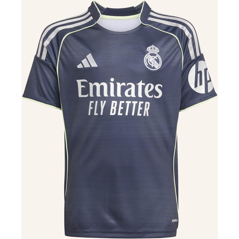 Adidas Real Madrid 25/26 Kids Auswärtstrikot blau