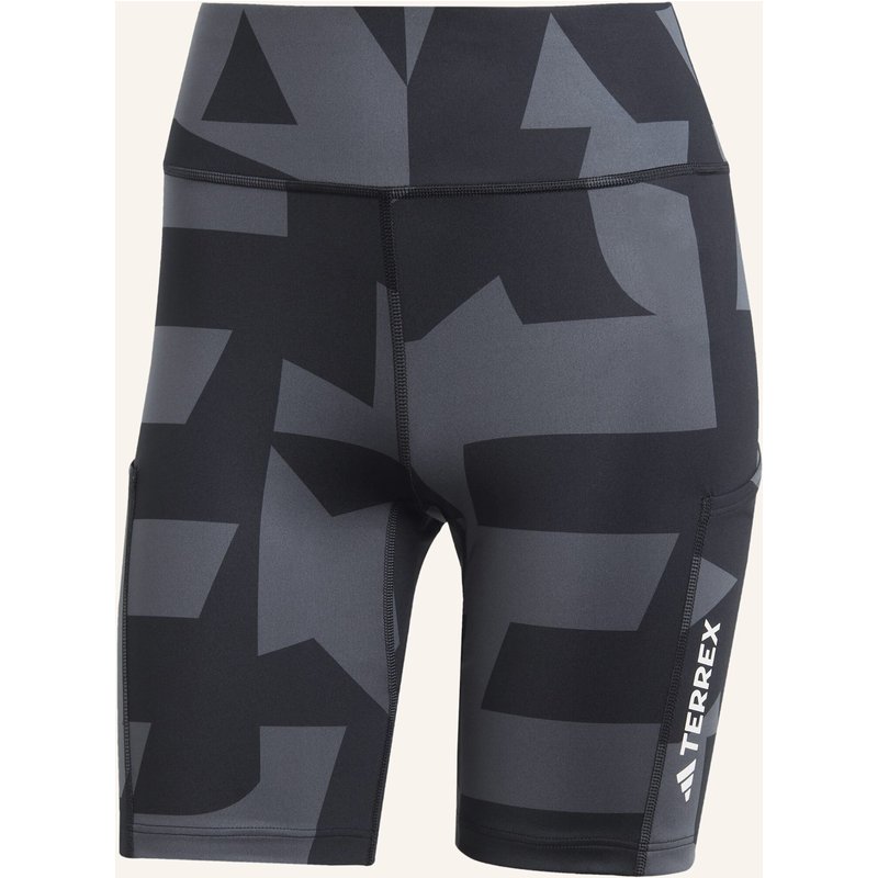 Adidas Terrex Tights Terrex Multi 8inch Printed grau
