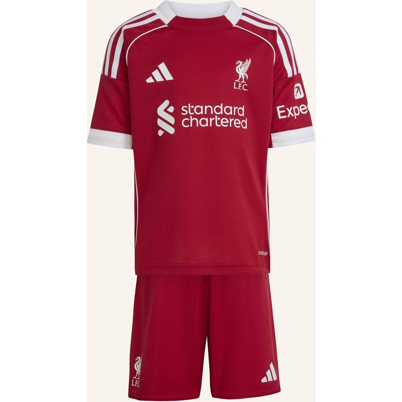 Adidas Fc Liverpool 25/26 Kids Mini-Heimausrüstung rot