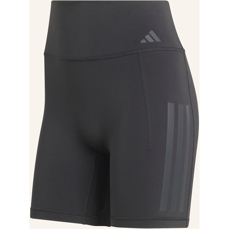Adidas Optime Workout 3-Streifen Kurze Leggings schwarz