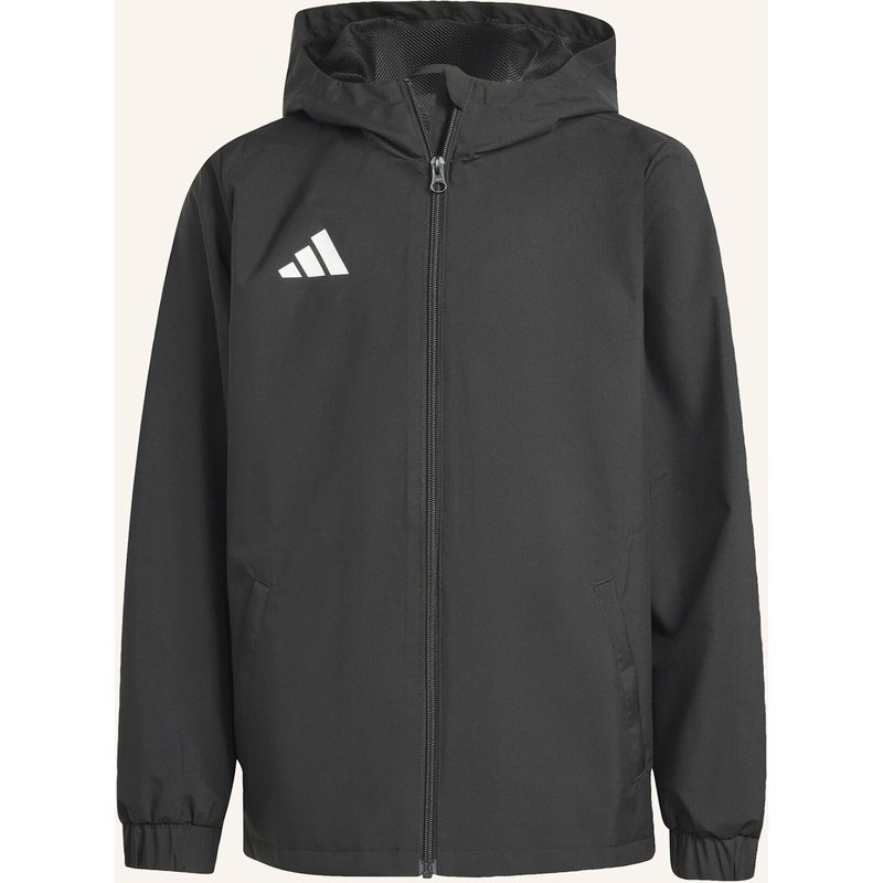 Adidas entrada26 Kids Allwetterjacke schwarz