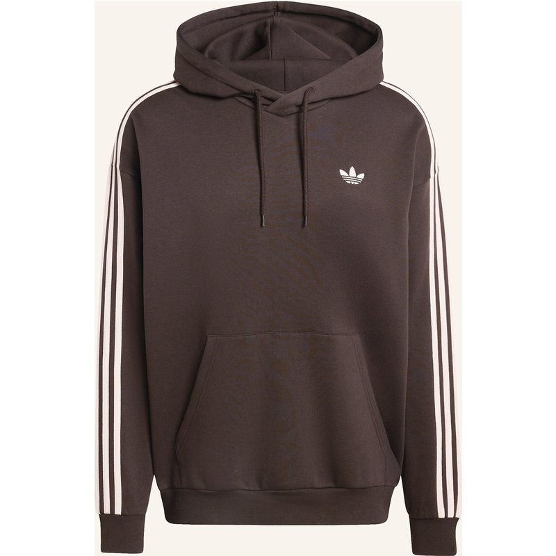 Adidas Originals Adicolor Classics 3-Streifen Hoodie braun