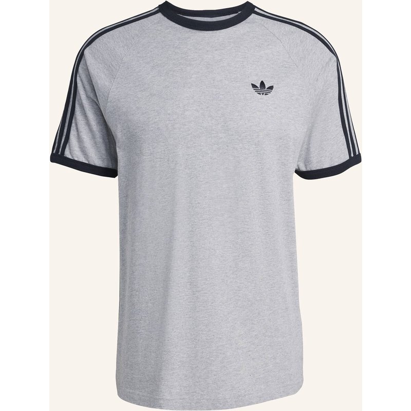 Adidas Originals T-Shirt, 3-Streifen grau