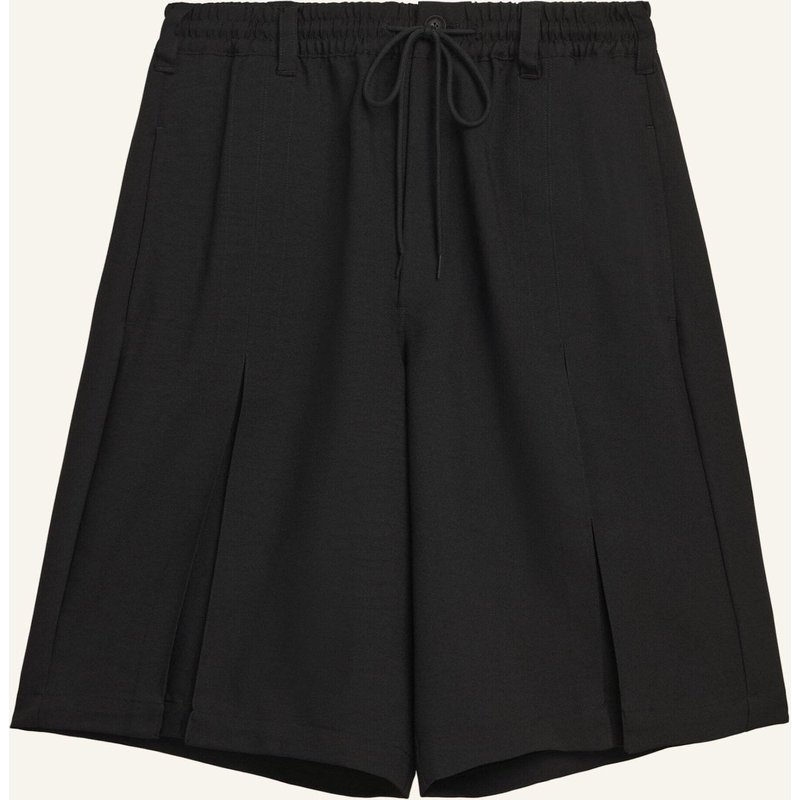 Y-3 Y-3 Sport Uniform Shorts Mit Falten schwarz