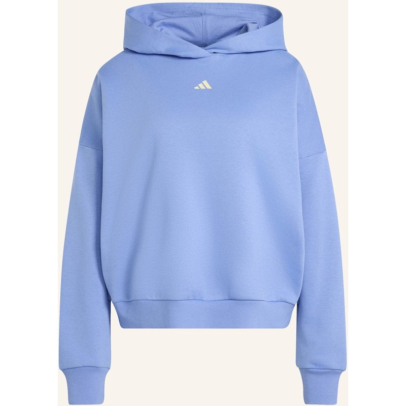 Adidas 3-Streifen Studio Hoodie blau