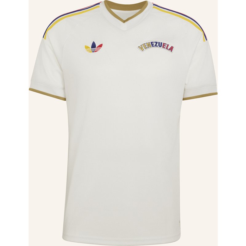 Adidas Venezuela 2026 Auswärtstrikot weiss