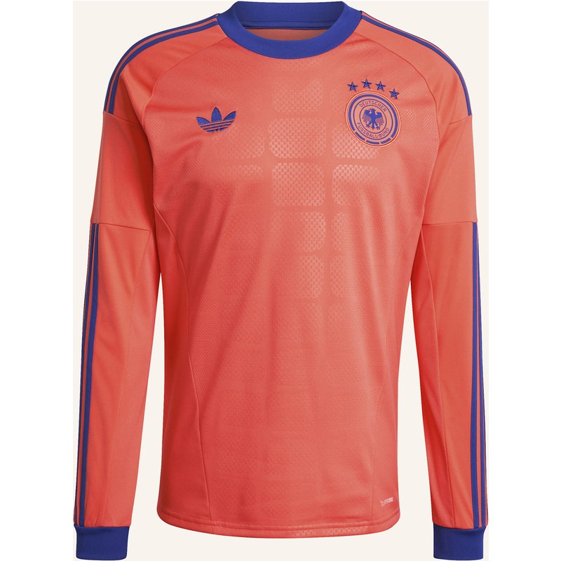 Adidas Deutschland 2026 Torwart-Auswärtstrikot, Langärmlig orange