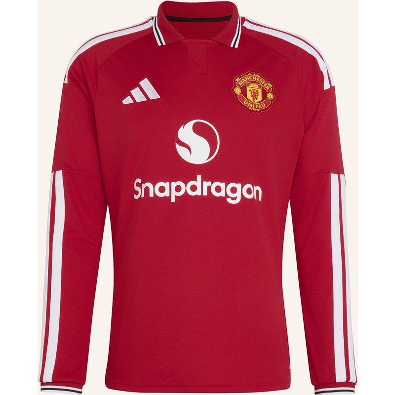 Adidas Manchester United 26/27 Heimtrikot, Langärmelig rot