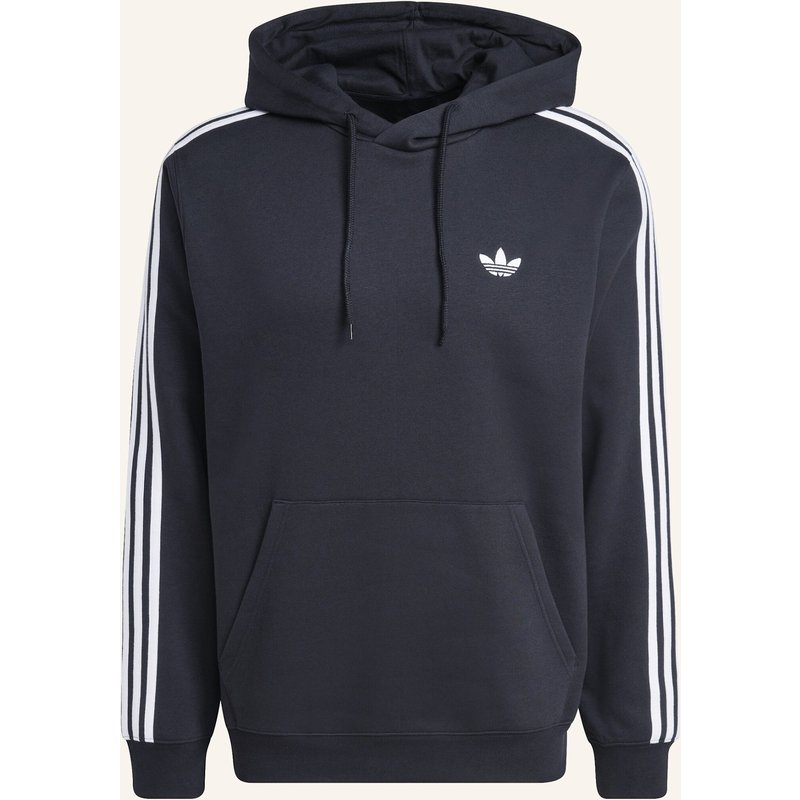 Adidas Originals 3-Streifen-Hoodie schwarz