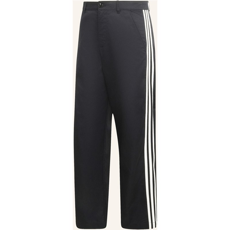 Adidas Originals 3-Streifen Hose Mit Faltendetail schwarz