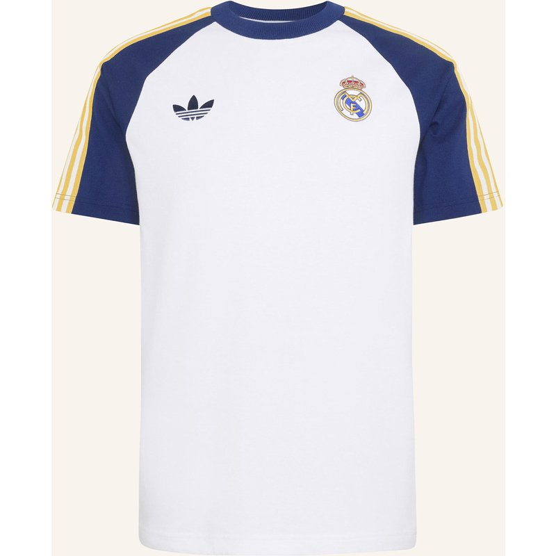 Adidas Real Madrid Originals T-Shirt weiss