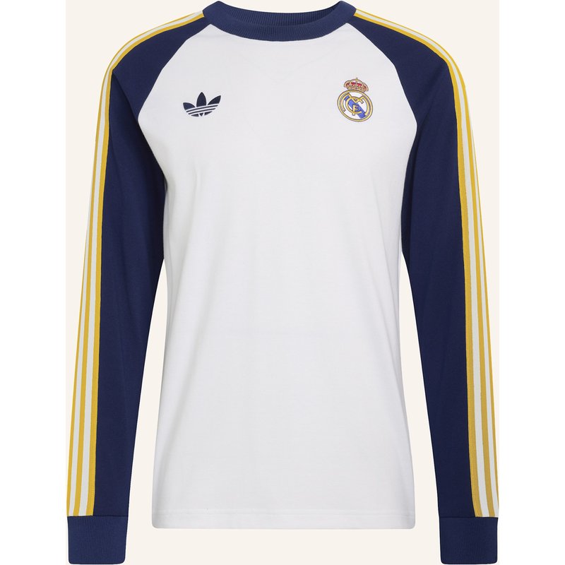 Adidas Real Madrid Originals Longsleeve weiss