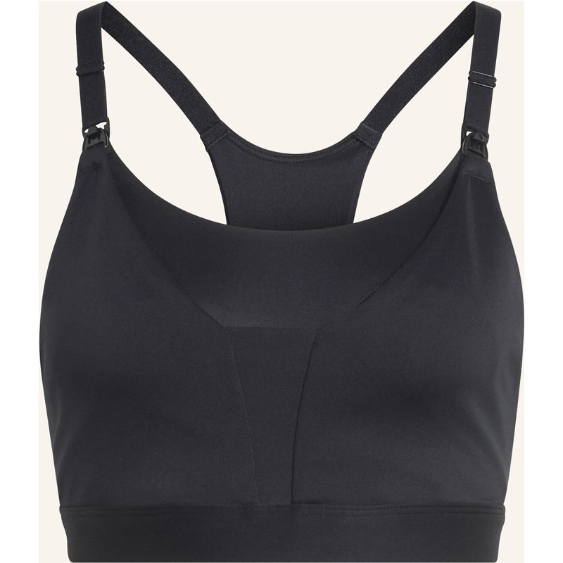 Adidas Optime Workout Still-Bh, Mittlere Belastung schwarz