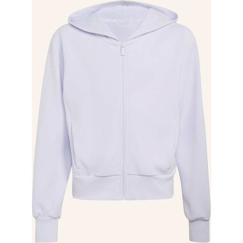 Adidas Adidas Kapuzenjacke, Durchgehender Reissverschluss lila