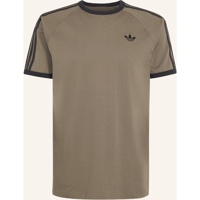 Adidas Originals T-Shirt, 3-Streifen braun