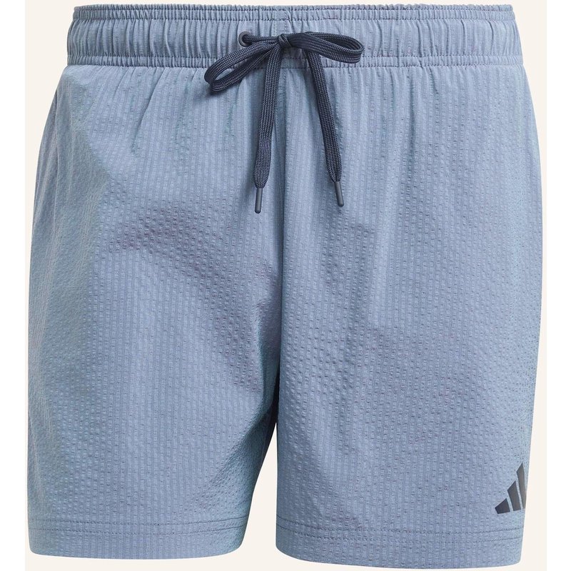 Adidas Irisierende Seersucker Badeshorts, 13 Cm blau