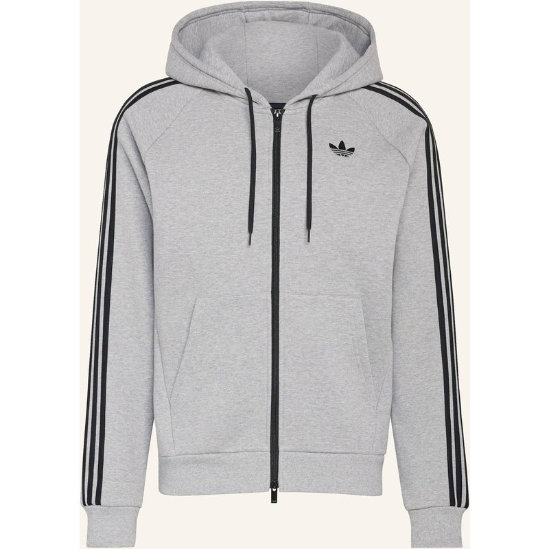 Adidas Originals Adicolor Over The Hood Stripes Kapuzenjacke grau