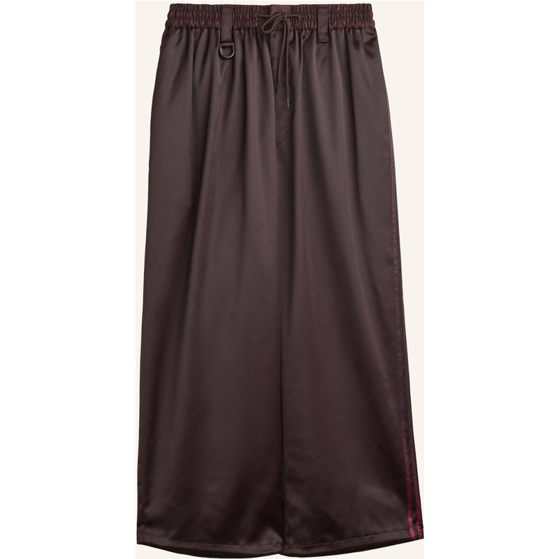 Y-3 Y-3 3-Streifen Trainingshose, Satin, Farbverlauf rot