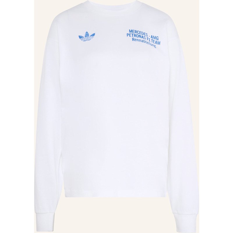 Adidas Mercedes - Amg Petronas Formula 1 Team Blue Wonder Longsleeve weiss