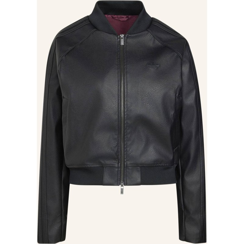 Adidas Originals Sst Originals Jacke Kunstleder schwarz
