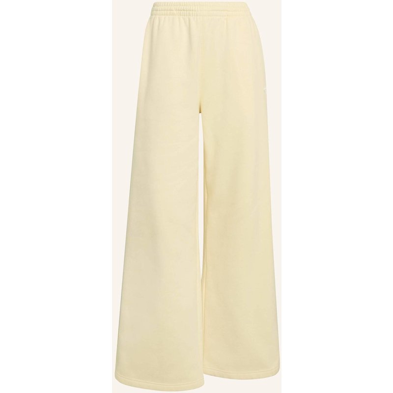 Adidas Originals Essentials Fleece-Hose, Weites Bein gelb
