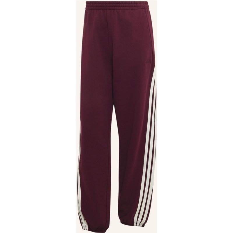 Adidas Adidas Kit 3-Streifen Hose, Locker Geschnitten, Bündchen rot