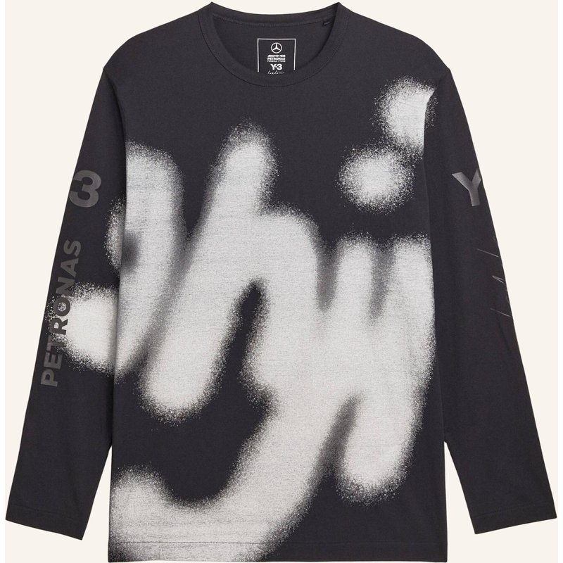 Y-3 Y-3 Mercedes - Amg Petronas Formula 1 Team Yohji Grafik-Longsleeve schwarz