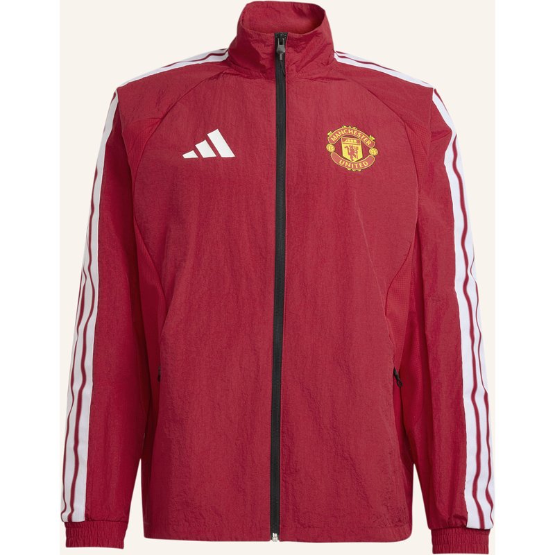 Adidas Manchester United Anthem Heimjacke rot