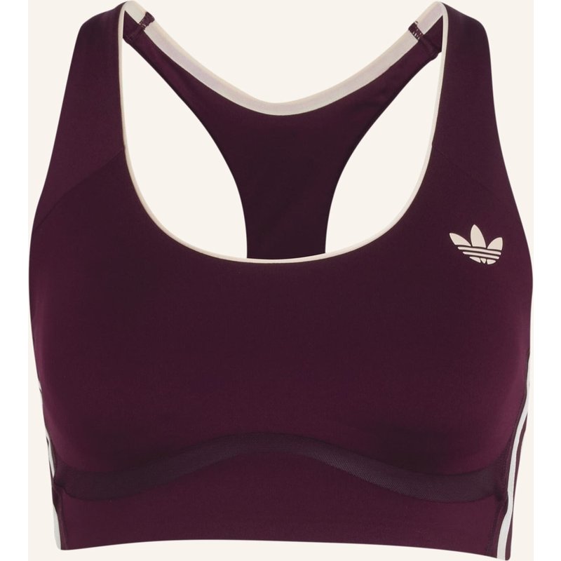Adidas Adidas Originals Sport-Bh, Mittlerer Halt rot