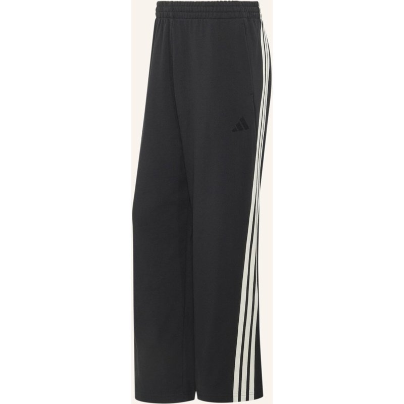 Adidas Adidas Kit 3-Streifen Hose, Weit Geschnitten schwarz