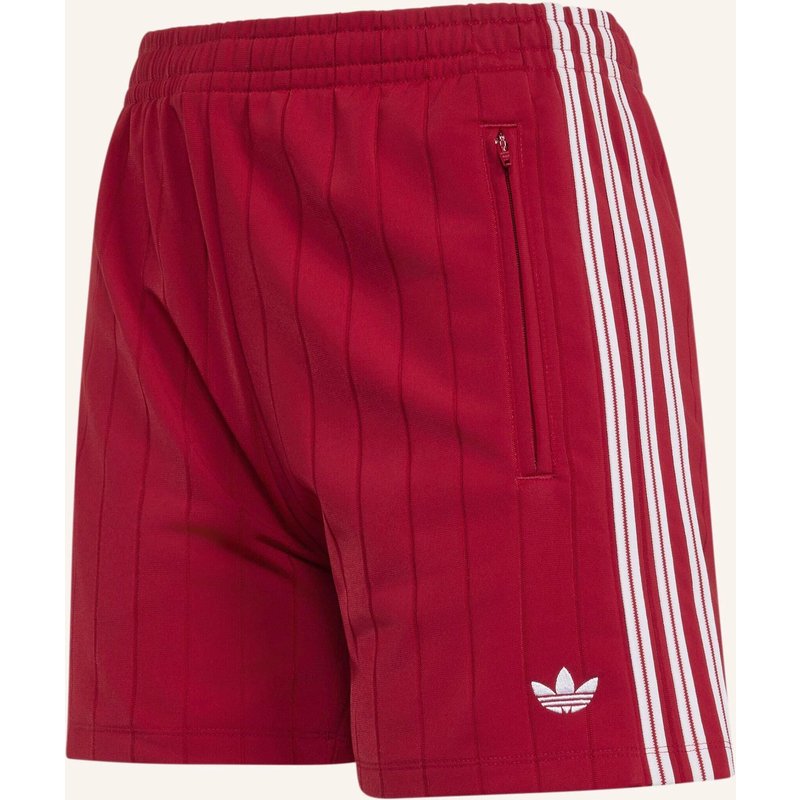 Adidas Originals Pinstripe Firebird Shorts rot