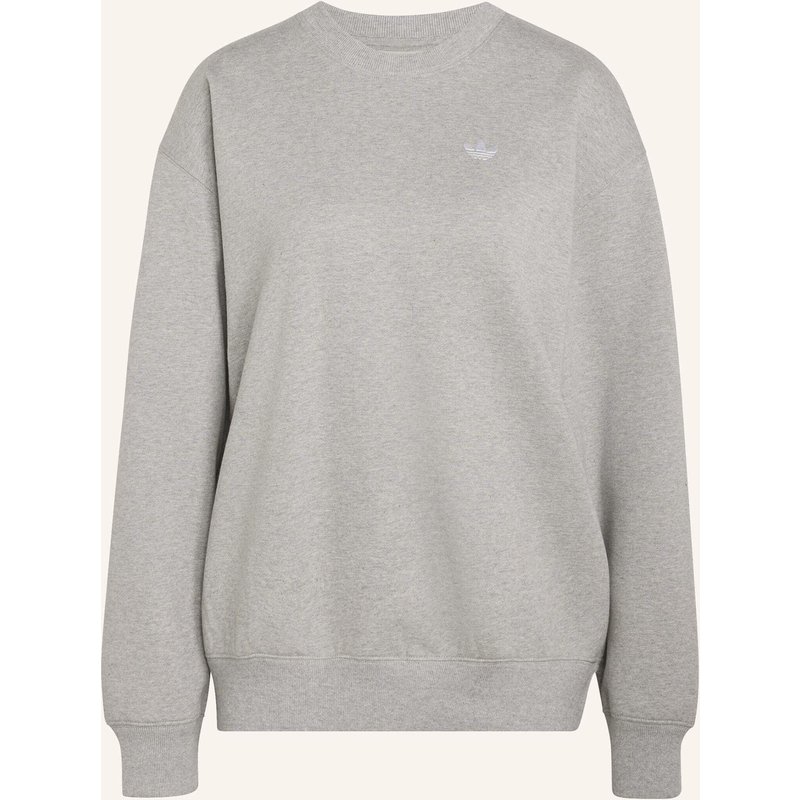 Adidas Originals Essentials Crew Long Fleece Os Sweatshirt grau