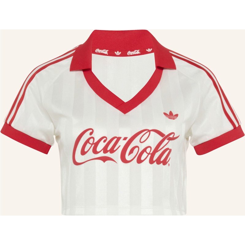 Adidas Originals Adidas X Coca-Cola Trikot, Kürzer Geschnitten weiss