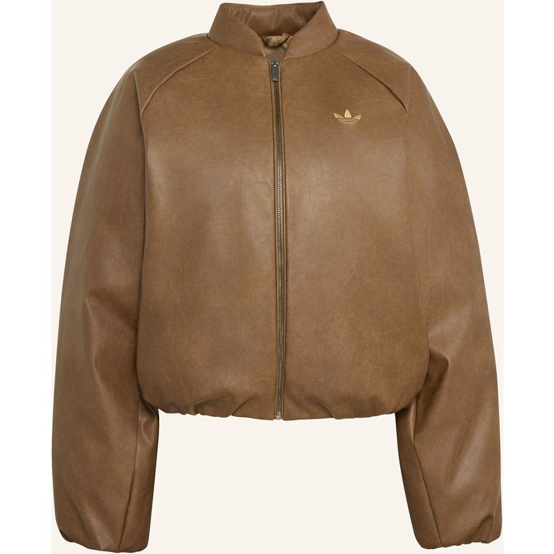 Adidas Originals Sst Jacke, Kürzer Geschnitten braun